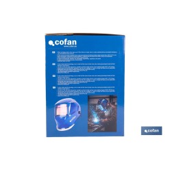 CASCO SOLDADURA AUTOMATICA BLUE FLYING SHARK (ARC/MIG/MAG/TIG)