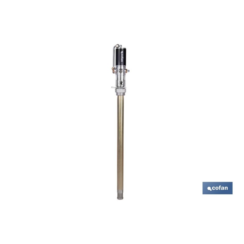 BOMBA NEUMÁTICA LUBRICANTE 14 LPM PARA BIDÓN DE 60 L