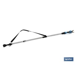 CONJUNTO TIJERAS DE PODAR A BATERÍA + PÉRTIGA EXTENSIBLE 190 CM