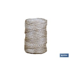 BOBINA SISAL PITA 3 CABOS 750 GRS NATURAL