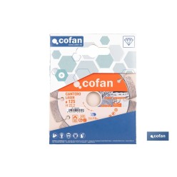 DISCO DIAMANTE MODELO CANTERO 125MM.