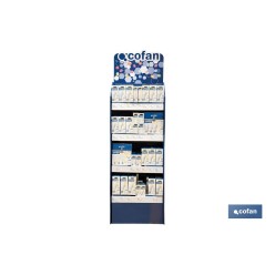 EXPOSITOR PLEGABLE DE LUMINARIA