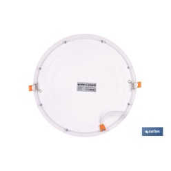 DOWNLIGHT EMPOTRABLE BLANCO SMD 24 W 2400 LM Ø295 MM 3CCT