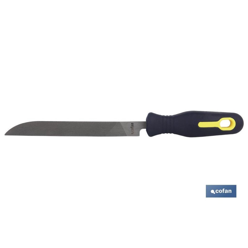 LIMA CUCHILLO ENTREFINA DOBLE PICADO 150 MM