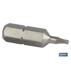 PUNTA DE DESTORNILLADOR TORX T-15 25 MM VENTA UNITARIA