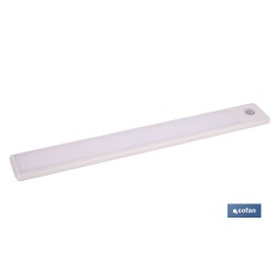 APLIQUE LED RECARGABLE CON SENSOR 3,7 V 1,5 Ah 120 LM 3CCT 300 X 40 MM