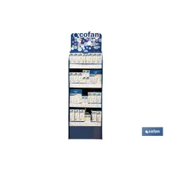 EXPOSITOR PLEGABLE DE LUMINARIA