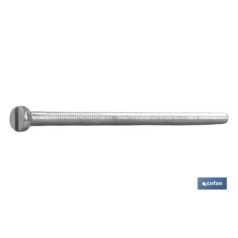 BLÍSTER DE 6 UDS. DIN-84 M-6X30 ZINC VENTA UNITARIA