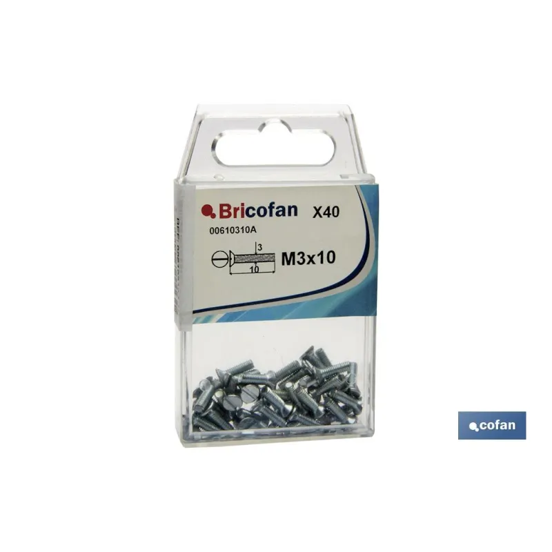 BLÍSTER DE 35 UDS. DIN-963  M-3X16 VENTA UNITARIA