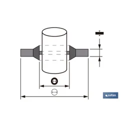 ARANDELA METAL GOMA M-10