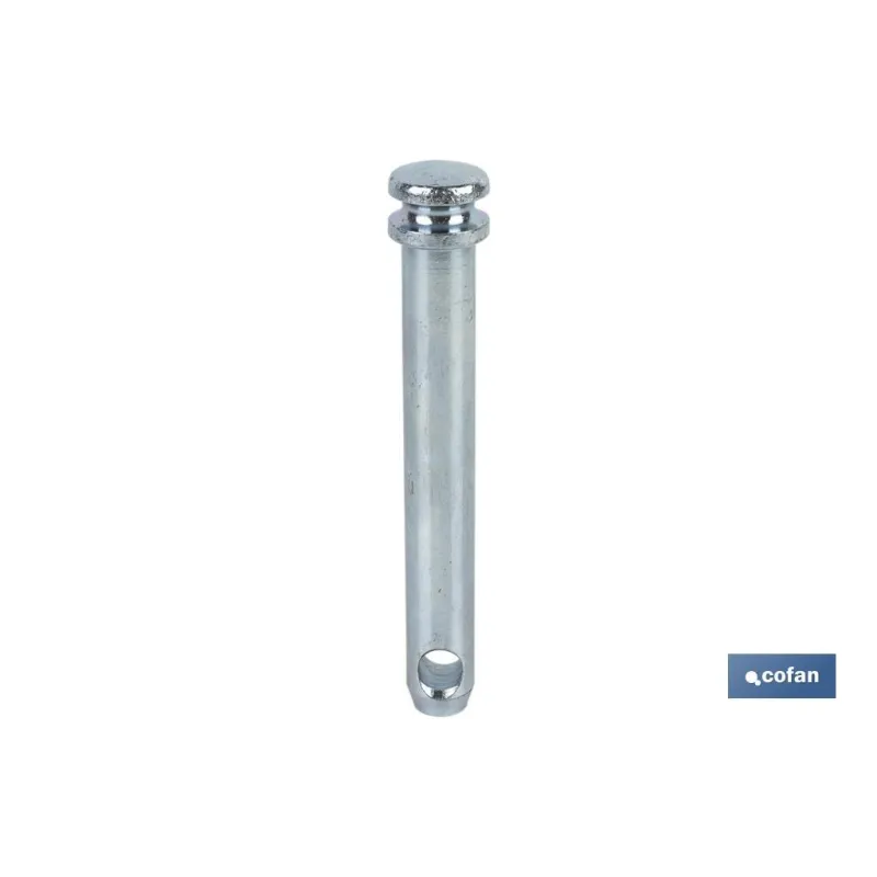 PERNO PARA TERCER PUNTO CON CABEZA Ø19 X 120 MM