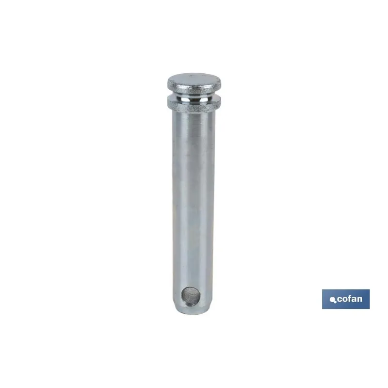 PERNO PARA TERCER PUNTO CON CABEZA Ø28 X 130 MM