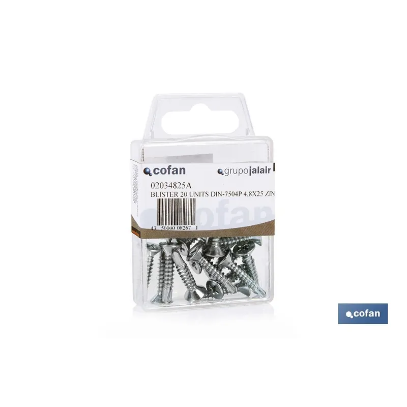 BL 10 UDS. DIN-7504P 4,2X19 Z