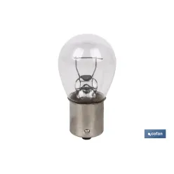LÁMPARA COFAN P21W (BAU15s) 12V (Descentrada) venta unitaria