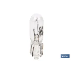 LÁMPARA S/CASQUILLO W1,2-T5 12V venta unitaria