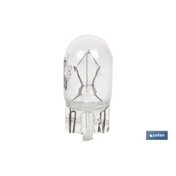 LÁMPARA S/CASQUILLO W5W  12V venta unitaria
