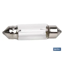 LÁMPARA PLAFONIER C5W (11X38mm) 12V venta unitaria