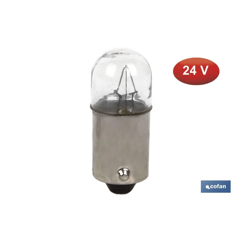 LÁMPARA COFAN CONTROL T4W (BA9s) 24V venta unitaria