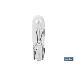 LÁMPARA S/CASQUILLO W1,2-T5 (W2X4, 6d) 24V