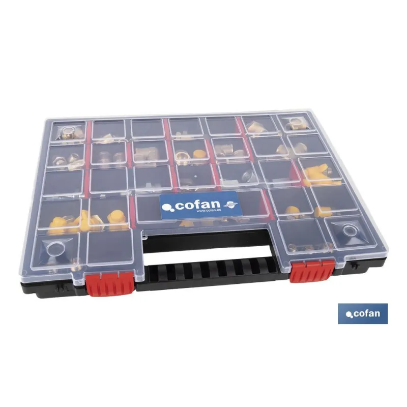 MALETIN RACORES METÁLICOS RAUFOSS 90 pcs