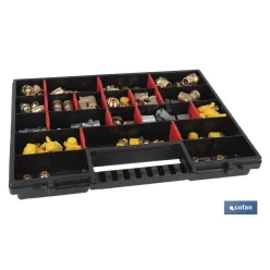 MALETIN RACORES METÁLICOS RAUFOSS 90 pcs