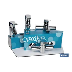 KIT DE GRIFERÍA + EXPOSITOR MODELO ROSS