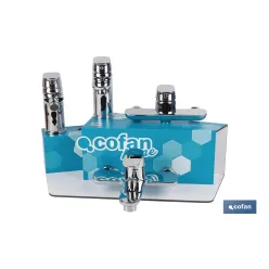 KIT DE GRIFERÍA + EXPOSITOR MODELO RIFT