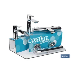 KIT DE GRIFERÍA + EXPOSITOR MODELO MATHESON