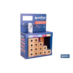 EXPOSITOR CON 20 GAFAS GRADUADAS