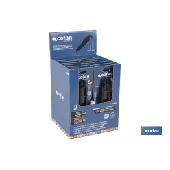 EXPOSITOR DE CÚTER ANTIDESLIZANTE HEAVY DUTY 18 MM 12 UDS.