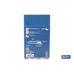 EXPOSITOR DE CÚTER ANTIDESLIZANTE HEAVY DUTY 25 MM 12 UDS.