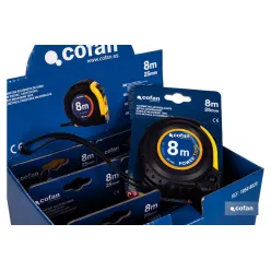 EXPOSITOR DE FLEXÓMETROS CON PROTECCIÓN DE GOMA 25 MM X 8 M 6 UDS.