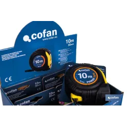 EXPOSITOR DE FLEXÓMETROS CON PROTECCIÓN DE GOMA 32 MM X 10 M 6 UDS.