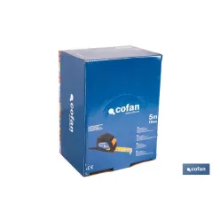 EXPOSITOR DE FLEXÓMETROS ANTIDESLIZANTES 19 MM X 5 M 12 UDS.