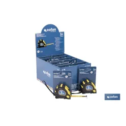 EXPOSITOR DE FLEXÓMETROS MAGNÉTICOS 16 MM X 3 M 12 UDS.