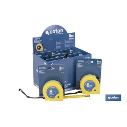 EXPOSITOR DE FLEXÓMETROS 25 MM X 8 M 6 UDS.