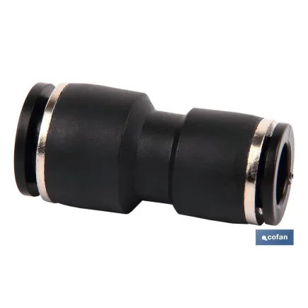 EMPALME RAPIDO REDUCCION PLAST. T-6/4 Venta unitaria