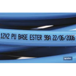 CAJA 25MT TUBO POLIURETANO AZUL 8X10