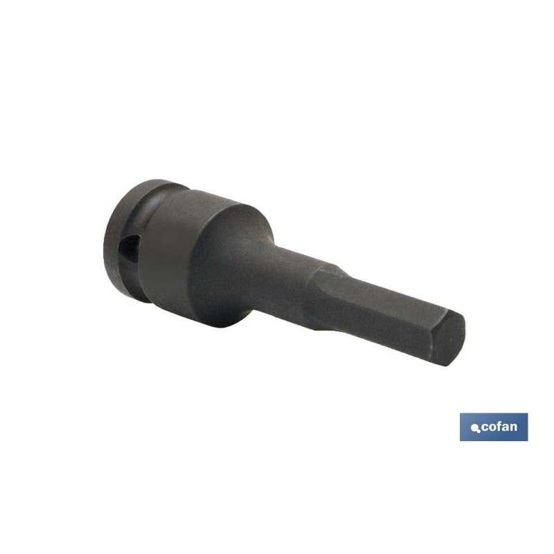 VASO IMPACTO 1/2 HEXAG. MACHO 9 MM