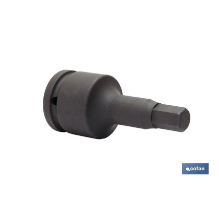 VASO IMPACTO 3/4 HEXAG. MACHO 19 MM