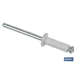 REMACHE DE FLOR BLANCO 4 X 20 MM