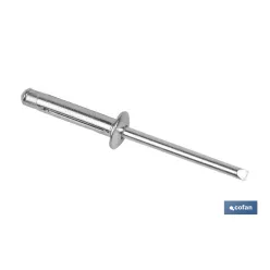 REMACHES ALUMINIO TRÉBOL 4 X 13 MM