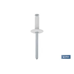 REMACHE FLOR ALA ANCHA BLANCO 4 X 16 MM