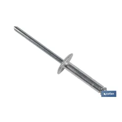 REMACHE FLOR CABEZA ANCHA 4,8 X 18 MM