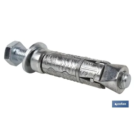 ANCLAJE ZAMAK HPM M-6x50 CON TORNILLO 8.8 Venta unitaria