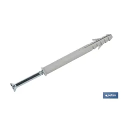 TACO LARGO DE GOLPE CON TORNILLO POZIDRIVE Ø10 X 135 MM