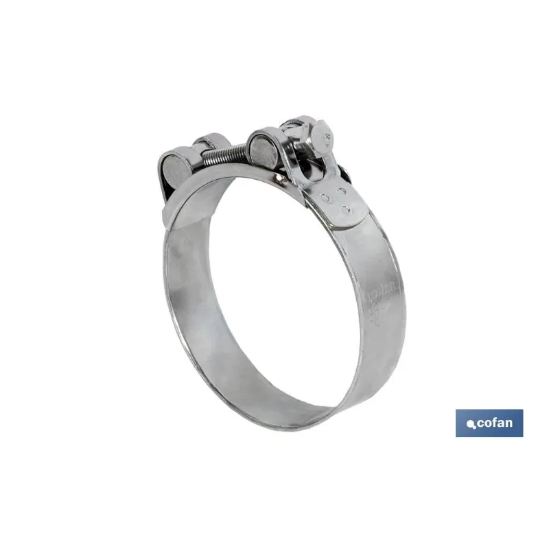 ABRAZADERA SUPER C/TORNILLO 52-55 Venta unitaria