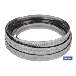 ABRAZADERA CONTINUA INOX PARA CORTAR EN 30 MTS (9 MM)