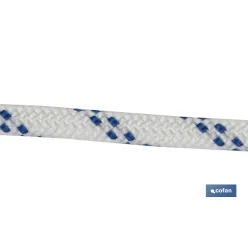 MADEJA CUERDA TRENZADA POLI 6MM 10M BLANCO