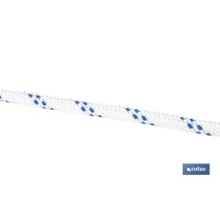 CUERDA TRENZADA POLI 8MM 50 MTS